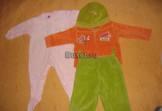 Комбинезон chicco, костюм (Испания) р. от 6 до 9 м Москва