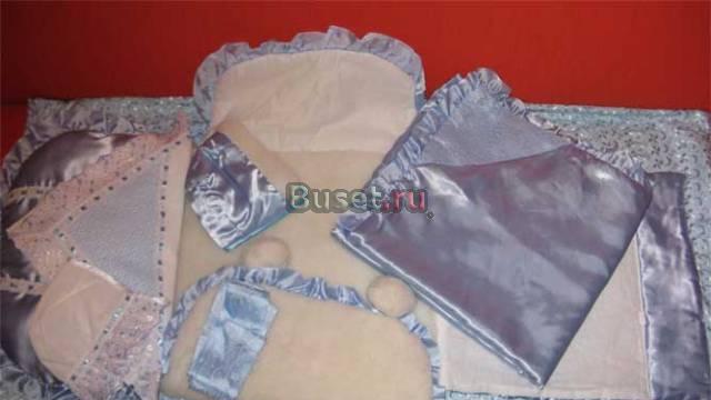 Зимний красивый конверт на выписку Санкт-Петербург