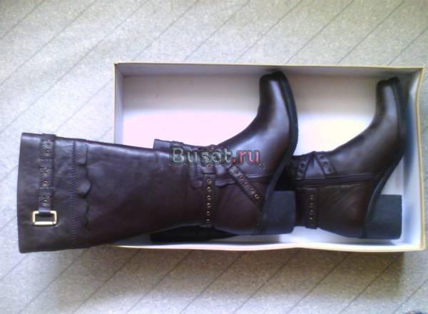 Сапоги, новые, в оригинальной упаковке, с декором Санкт-Петербург