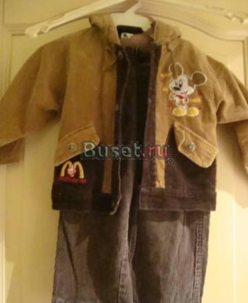 Вельветовый костюмчик Москва