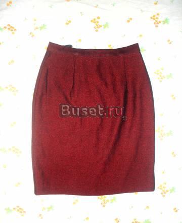 Юбка бордовая Санкт-Петербург