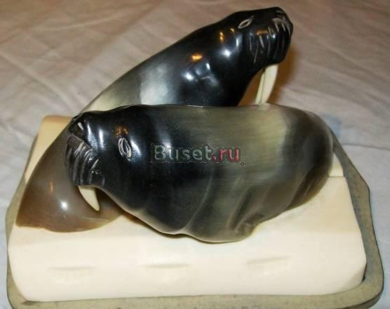 Моржи из моржовой кости Москва