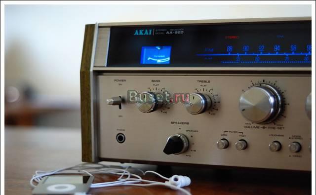 Ресивер Akai. Музыка в металле. Япония. 15 кг Москва