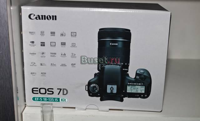 Canon EOS 7D для цифровой зеркальной камеры с объе Москва
