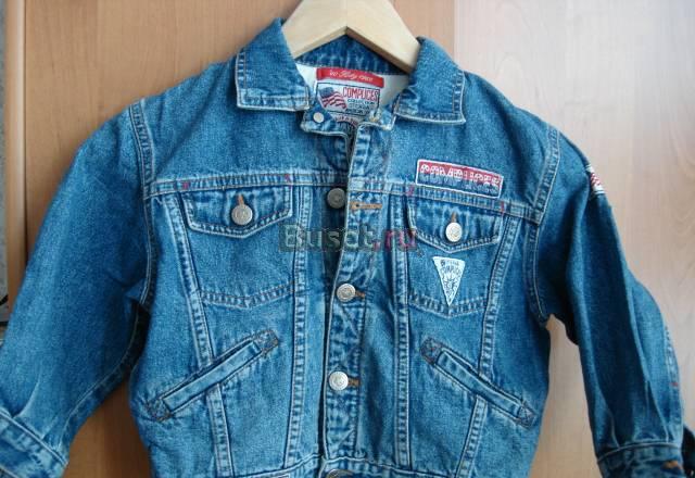 Изумительная джинсовая куртка для мальчика Москва