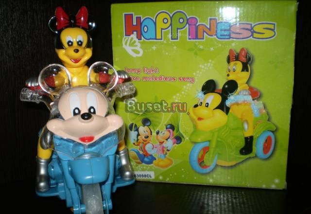 Микки маус на мотоцикле Москва