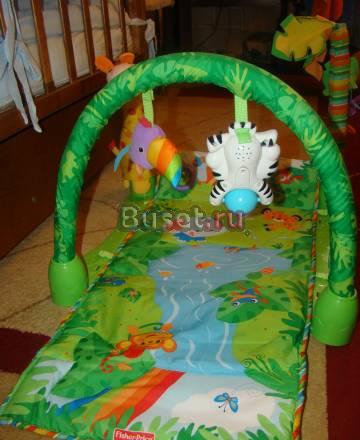 Развивающий коврик Fisher Price Тропический остров Москва