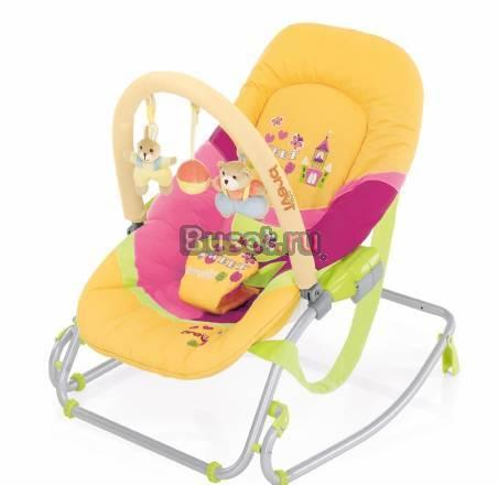 Детский шезлонг Brevi baby rocker Москва