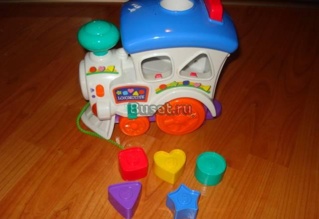 Игрушка "Паровозик", сортер Москва