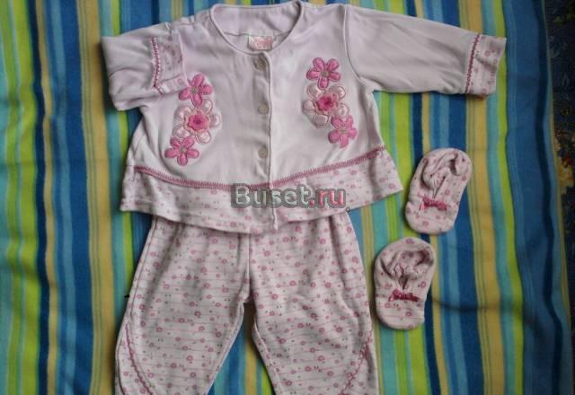 Вещи пакетом дёшево на девочку 6-9м Москва