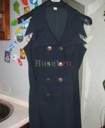 Платье из велюра Москва