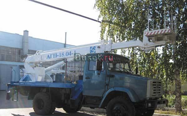 Автовышка 18 м, телескоп Москва