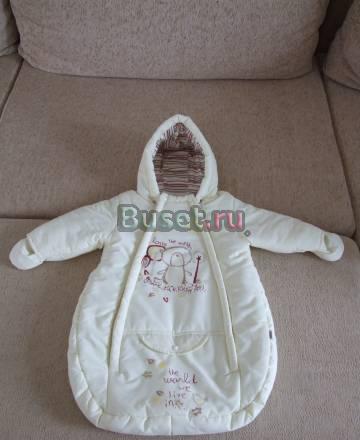 Демисезонный конверт с ручками+синтепон. конверт Одинцово