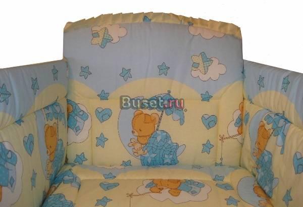 Принадлежности в детскую кроватку. Новые. Доставка Москва