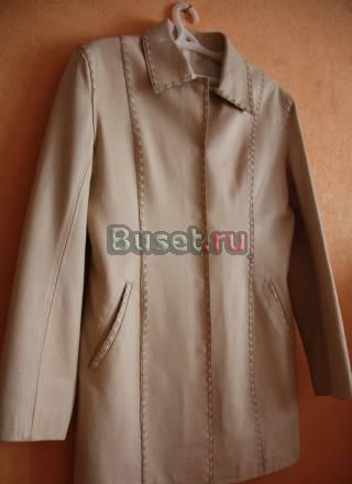 Куртка кожаная, женская, новая Москва