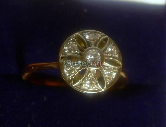 Кольцо с бриллиантами Эдельвейс Москва