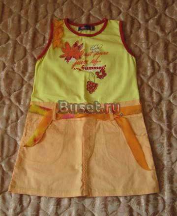 Платье летнее новое для девочки на 3-4 года Москва