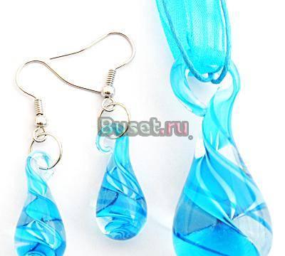 Муранское стекло, комплект "водоворот" Москва