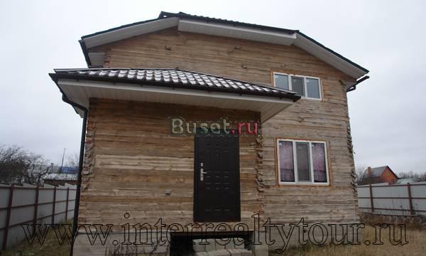 Продажа нового коттеджа с видом на озеро Домодедово