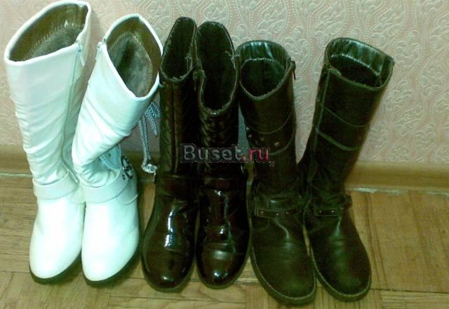 Сапоги 34-35 размера за 1000т.р Москва