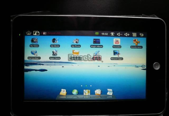 Планшетный компьютер на системе android.Новый Москва