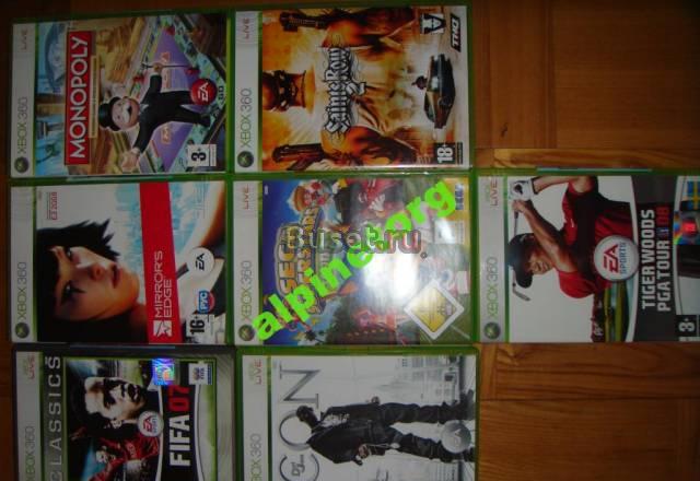 Лицензионные диски с играми для X-BOX 360 (7шт.) Москва