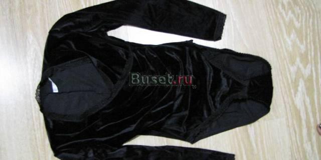 Комбидрес  черный  стрейч бархат Barbara Paris Москва