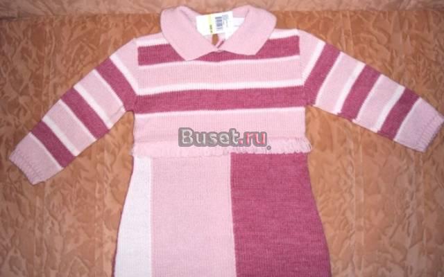 Платье вязаное, на рост 98-104 см Москва
