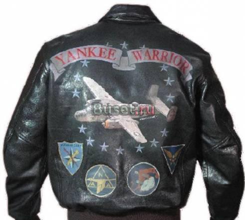 Куртка кожаная пилот Cockpit A-2,Made in USA Москва