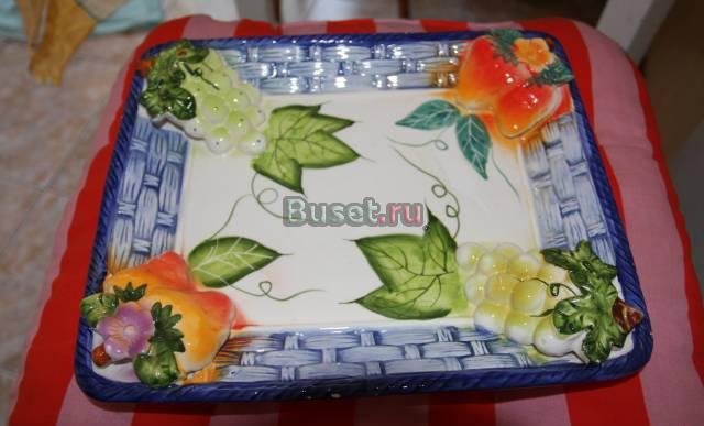 Шикарная тарелка для сервировки стола Москва