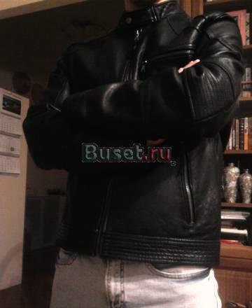 Кожаная Мото-куртка Москва