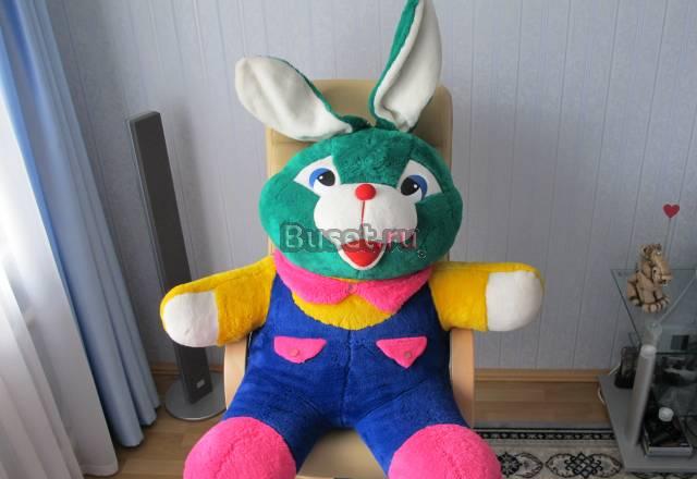 Мягкая игрушка заяц красивый Ногинск