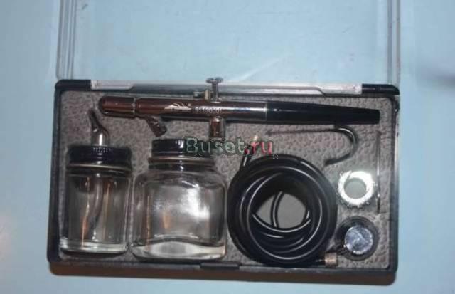 Аэрограф + компрессор 5 тыс.р Челябинск