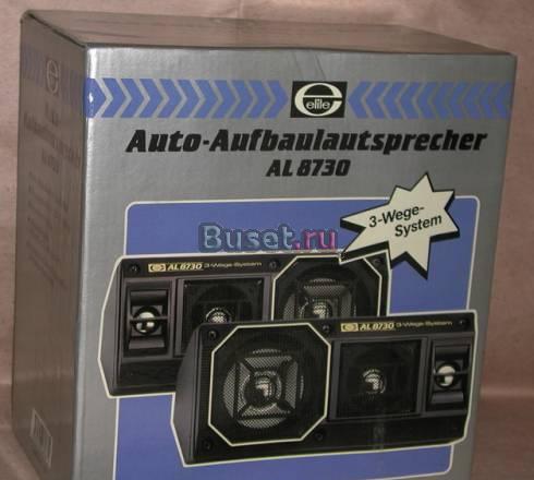 Автоколонки Elite AL8730 винтаж - новые из фрг Москва
