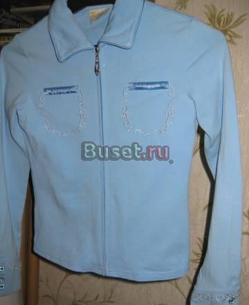 Трикотажная рубашка девочке рост 140 Санкт-Петербург