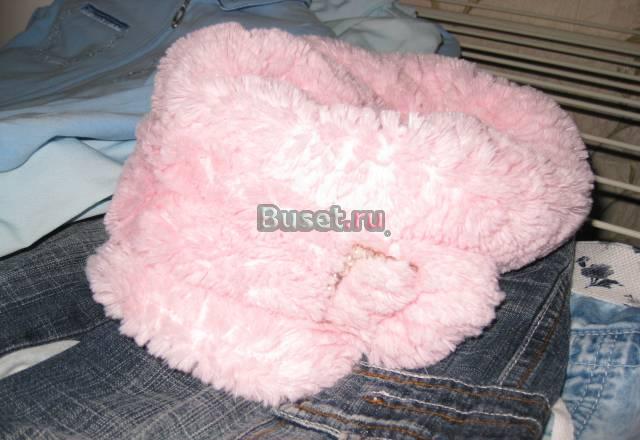 Шапка осенняя розовая разм 55 девочке Санкт-Петербург