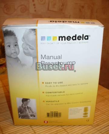 Молокоотсос ручной medela Москва