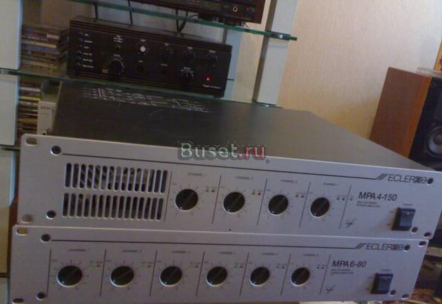 Усилитель ecler MPA 4-150,мощный,красивый звук Москва