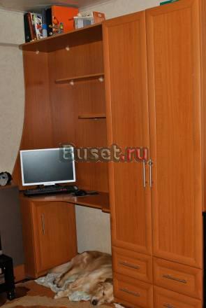 Шкаф объеденённый с компьютерным столом Москва