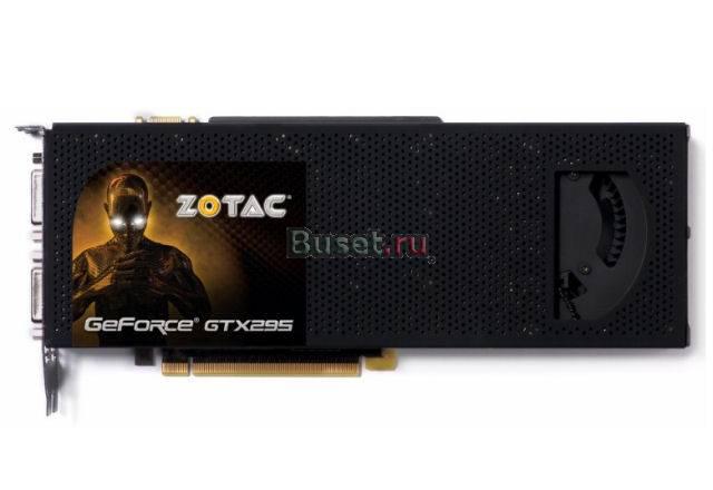 Видеокарта Nvidia Zotac 295 GTX Москва