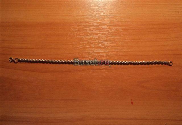 Браслет золотой Москва