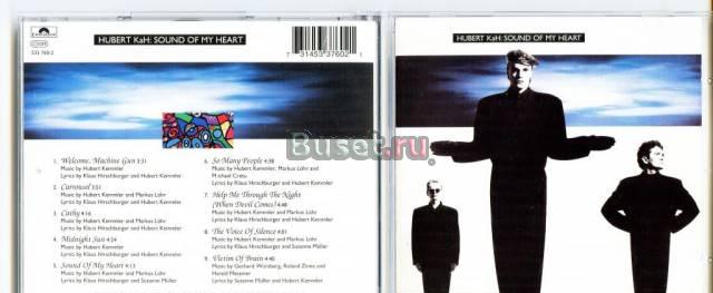 Hubert Kah - Sound Of My Heart 1989 (Polydor) CD Москва