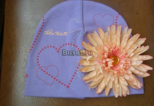 Шапочки и повязки с пышными цветами Москва