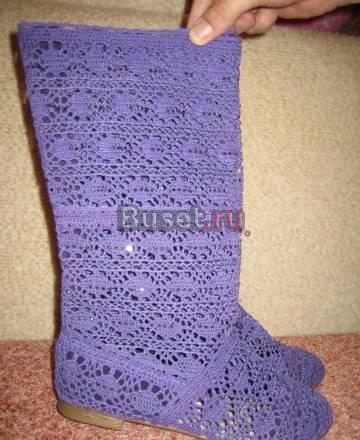 Сапожки ажурные Москва