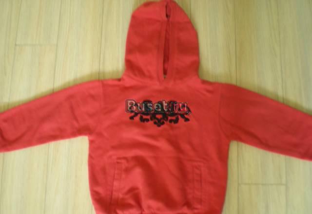 Утепленная кофта Zara с капюшоном,4-5 лет,98-110см Москва