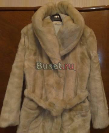 Шуба из искусственного меха Москва