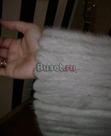 Шубка серебристая норка Санкт-Петербург