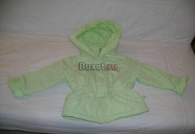 Куртка зимняя на флисе Москва