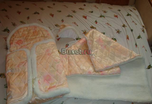 Конверт на выписку меховой Москва