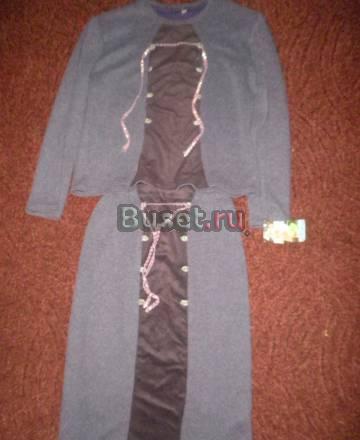 Костюм с юбкой трикотажный Санкт-Петербург